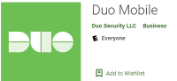 Duo Mobile App Apple