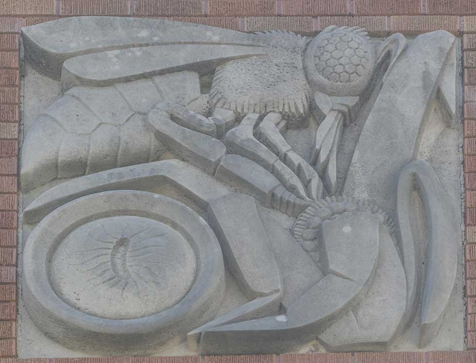 Herring Coe - Untitled Bas Relief